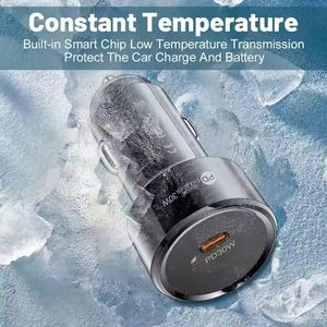 30W <b>USB</b> <b>C</b> Car Charger 3A Super Fast Charging Car Cigarette Lighter <b>Adapter</b> PD Car Charger for Phone 15 16 - Product Image 3