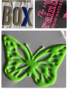 Alta calidad <span class=keywords><strong>3D</strong></span> Puff Print Htv vinilo Super Stereo Effect <span class=keywords><strong>Flex</strong></span> Film para Ropa Impresión de transferencia de calor Letras <span class=keywords><strong>3D</strong></span> Para Ropa - Product Image 5