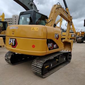 Excavadora de cadenas CAT 307D de 7 toneladas, usada, para sitios de excavación pequeños a medianos, excavadora Caterpillar japonesa para granja, buen precio - Product Image 1