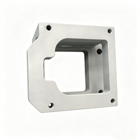 Boîtier carré en acier soudé sur mesure, usinage CNC de précision, fabrication industrielle, composants mécaniques OEM