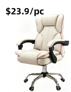 Nouvelle chaise de gaming convertible haut de gamme, élégante, avec coussin torsadé et revêtement intégré, dernière tendance - Product Image 3