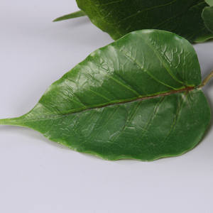 Potongan Harga Daun Bodhi Buatan untuk Pengaturan Dekorasi Pernikahan Daun Dekorasi Interior <span class=keywords><strong>Linden</strong></span> Buatan - Product Image 5