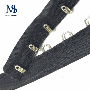 MingShang – soutien-gorge de bain en Nylon, 1 rangée, crochet et <span class=keywords><strong>oeil</strong></span> au dos, dégagement rapide, en métal, accessoires - Product Image 3