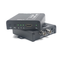 Adaptateur convertisseur HD MI vers AHD 1CH Entrée et 2 CH Sortie Signal vidéo HD 1080P vers TVI CVI AHD 2 BNC pour caméra HDTV DVR Moniteur