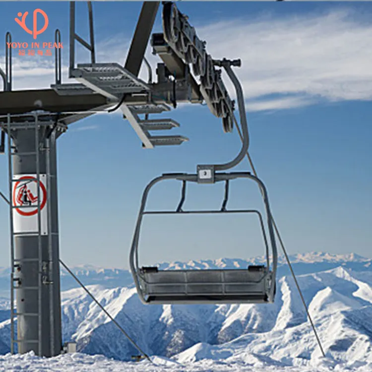 Antena Tramway Gondola mengangkat kabel mobil Ropeway kabin untuk dijual Ropeway dengan produsen resor Ski stasiun tengah