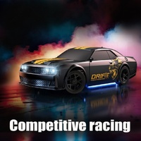HB TOYS RP4301 RP4312 Voiture RC de drift 4x4 1/43 RTR avec gyroscope ESP, 20 km/h, télécommande proportionnelle 2,4 GHz, roues de drift remplaçables