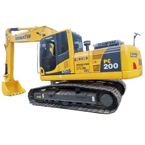 Shenzhen High Quality Machine Supplier Used 20ton Komtasu Excavator Pc200-8 Crawler Excavator For Sale In Shanghai