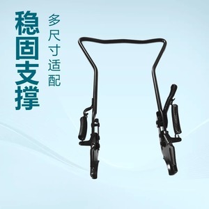 Soporte Doble para Bicicleta de 20, 24 y 26 Pulgadas, Soporte Trasero de Acero con Alto Contenido de Carbono, Estable, Color Negro - Product Image 4