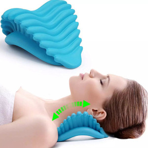 Oreiller cervical en mousse PU 7,48 x 9,37 x 4,13 pouces pour le soutien du cou et la correction de la colonne vertébrale - Product Image 2