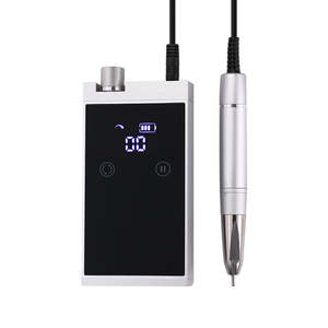 2025 Mesin Bor Kuku Pribadi Warna Hitam 35000 RPM Portabel Desktop Isi Ulang Tanpa Sikat untuk Salon Dapat Disesuaikan - Product Image 6