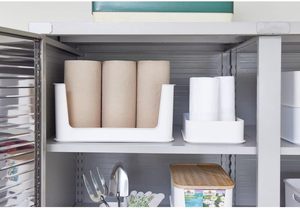 High Quality Injection Oversized <b>Open</b> Top Portable Rectangle Office Organizer PP 50L Eco-Friendly Multifunction Storage Box - Product Image 5
