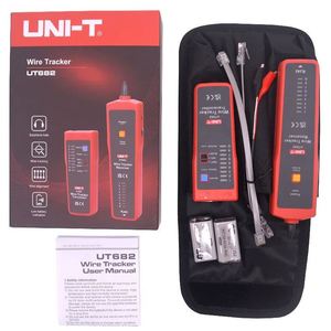 เครื่องติดตามสายไฟ UNI-T UT682 พร้อมตัวส่งและตัวรับสัญญาณ สำหรับสายโทรศัพท์ สายไฟฟ้า และสายแลน - Product Image 5