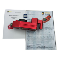 Jauge d'épaisseur de revêtement numérique haute précision Lighten Traffic avec sonde métallique - Plage de mesure 12,7~12,7 mm - Non destructive pour routes en béton