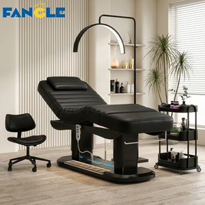 Table <span class=keywords><strong>de</strong></span> massage électrique moderne <span class=keywords><strong>de</strong></span> luxe, lit <span class=keywords><strong>de</strong></span> beauté pour salon <span class=keywords><strong>de</strong></span> spa, lit facial à 4 moteurs, lit pour extensions <span class=keywords><strong>de</strong></span> cils, spa, tatouage, épilation, lit noir pour cils - Product Image 1