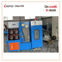 Machine à tréfiler verticale à grande vitesse RIPO pour fil de cuivre, avec recuit continu et haute productivité, pour la production de câbles (avec roulement de moteur)