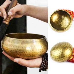 Cuenco Tibetano Nepalí para Meditación, Decoración Budista para el Hogar, Gong Zen, Cuencos de Yoga con Palo de Madera, Sagrado Dharma, Monjes <span class=keywords><strong>Lama</strong></span> - Product Image 5