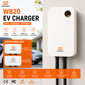 Nouvelle station de recharge pour voitures électriques 16-32A APP RFID OCPP 4G Facilement connectable 1/3 phases Type 1/2 GB/T Chargeur de véhicule - Product Image 3