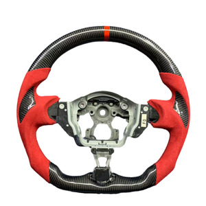 <span class=keywords><strong>Volante</strong></span> <span class=keywords><strong>deportivo</strong></span> de fibra de carbono YTcarbon para 350Z 370Z Z34 FX35 FX37 FX50 QX70 ESQ modelos <span class=keywords><strong>volante</strong></span> de gamuza accesorio de coche - Product Image 2