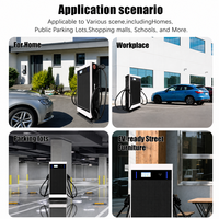 Cargador Rápido de CC para Vehículos Eléctricos de 160 kW, CCS, GBT, NACS, con Pantalla LED Grande y Pantalla Táctil de 7 Pulgadas para Áreas de Servicio en Carreteras, WrightCharge