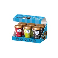 Individuelle Getränke-Aufsteller mit Abreißfunktion, PDQ-Displaybox, Einzelhandels-Kartonverpackung, Regalfertige Verpackung, RRP-Thekenaufsteller aus Wellpappe