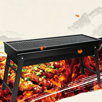 Barbecue pliant sans fumée pour l'extérieur, petit réchaud, gril à charbon de bois, four portable, rôtissoire