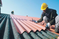 Praktische verzinkte Welldach platte als Hausdach abdeckung material für den Außenbereich Baustoff lieferant für Haus