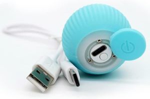 Pelota Interactiva Ecológica Recargable con Catnip para Gatos y Perros - Juguete Inteligente de Entrenamiento con Movimiento Automático - Product Image 2