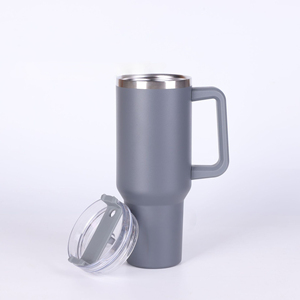 Wholesale Custom Bulk <strong>40</strong> <strong>Oz</strong> Insulating Drink Stainless Doubles Wall Steel Tumbler Travel Mug Hot and Cold With Straw Handle - Product Image 6