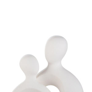 Ensemble 2 pièces, figurine, couple, "Entrelacés", porcelaine, blanc, L. 11 cm, W. 17 cm, H. 24 cm (920955774) - Product Image 3
