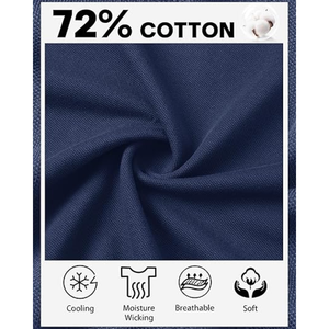 Camisas Polo de Algodón Piqué para Hombre, Manga Corta, Corte Clásico, Estilo Casual - Product Image 5