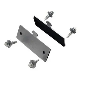 Kit de vis universelles réglables <span class=keywords><strong>Schletter</strong></span> SingleFix-V Solo 1 X pour fixation de panneaux solaires sur toit en tôle trapézoïdale - Product Image 1