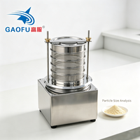 Tamis d'essai standard Gaofu 500 Mesh en acier inoxydable 304/316L pour l'analyse de la granulométrie des poudres alimentaires