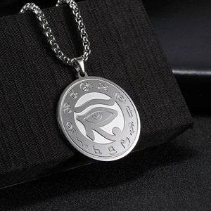 Collar <span class=keywords><strong>de</strong></span> Acero Inoxidable 304 con Corte Redondo <span class=keywords><strong>de</strong></span> Moda, Estilo Punk, para Hombre y Mujer, Venta al por Mayor <span class=keywords><strong>de</strong></span> Fábrica - Product Image 1