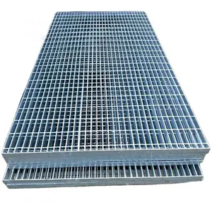 Hot dip galvanised steel grating fence sheet 8x4 square Grating Panels for sale