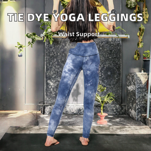 Leggings de yoga taille haute unis, longueur cheville, tendance 2026, très demandés, pour femme, taille élastique, extensible dans les quatre sens, respirant - Product Image 2