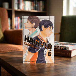 ไฮคิว เล่มที่ 6 โดยฮารุอิจิ ฟุรุดาเตะหนังสือภาษาอังกฤษปกอ่อน หนังสือมังงะกีฬาและเรื่องราววอลเลย์บอล - Product Image 1