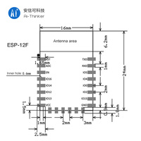 Módulo Wifi Inalámbrico Esp8266 MCU Esp 8266 Esp-12f de 4Mbps de Ai-Thinker Original Factory