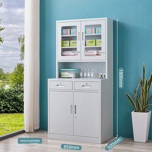 <span class=keywords><strong>Armoire</strong></span> à médicaments en acier inoxydable, design moderne et simple, pour clinique, <span class=keywords><strong>pharmacie</strong></span>, stockage, origine Chine, équipement médical - Product Image 4