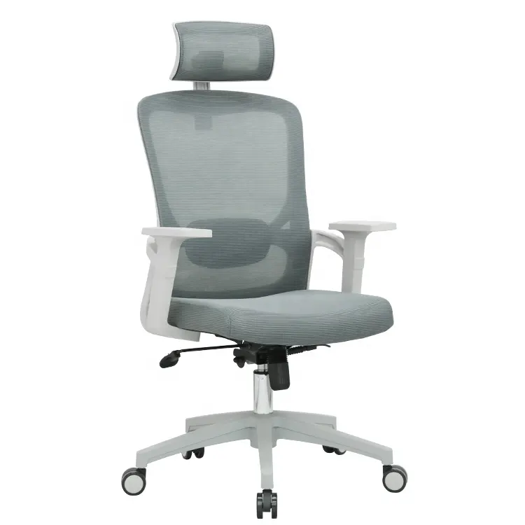 Commercial loisirs sain pivotant haute back clients maillage complet ergonomique chaise de bureau pour la maison et le bureau