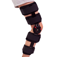 Orthèse de stabilisation de l'articulation du genou flexible taille unique, soutien pour fracture du membre inférieur, récupération de la cuisse et de la jambe, rééducation