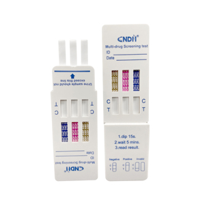 Panel de Prueba de Detección de Múltiples Drogas de Alta Calidad, Totalmente de Plástico, Dispositivo de Prueba de Abuso de Sustancias <span class=keywords><strong>en</strong></span> <span class=keywords><strong>Orina</strong></span>, Resultados <span class=keywords><strong>en</strong></span> 5 Minutos - Product Image 1