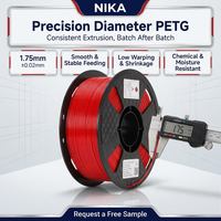 Filament PETG haute résistance 1,75 mm, enroulement soigné, matériau d'impression 3D, faible déformation, bobine plastique pour imprimante FDM, pièce fonctionnelle OEM