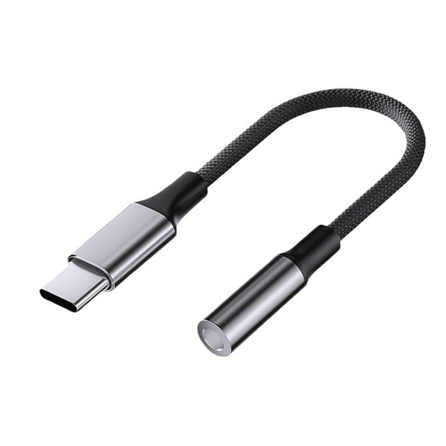 High Quality Type-C to 3.5mm Audio Adapter Cable Supports Music and Phone Call Audio Cable for Headphone Converter