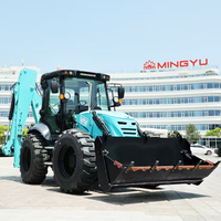 Chargeuse-pelleteuse 388H, capacité 2,5t, chargeuse sur pneus diesel robuste avec moteur haute puissance, garantie 1 an