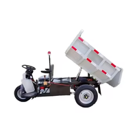 Tricycle électrique basculant mini SE-1.5, direct usine, moteur à engrenages robuste 2500W, capacité 1500kg, camion benne à trois roues pour l'exploitation minière