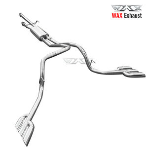 Système de tuyau d'échappement Catback pour <span class=keywords><strong>Ford</strong></span> F150 F-150 <span class=keywords><strong>Raptor</strong></span> <span class=keywords><strong>Ram</strong></span> 1500 Tundra 2007-2019 Catback d'échappement à soupape électronique - Product Image 2