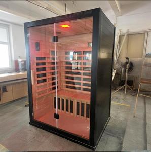 <span class=keywords><strong>Sauna</strong></span> de vapor <span class=keywords><strong>seco</strong></span> de madera con cicuta canadiense de bajo <span class=keywords><strong>precio</strong></span>, sala de <span class=keywords><strong>Sauna</strong></span> de infrarrojo lejano para 1 persona - Product Image 4