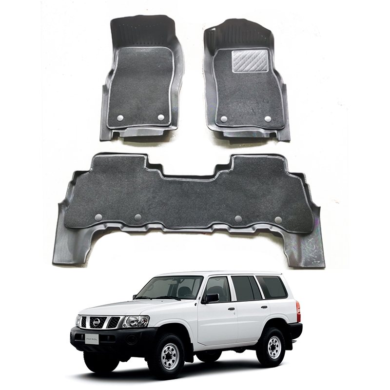Заводской высококачественный кожаный коврик с глубокой тарелкой, коврик для автомобиля, коврик для автомобиля, коврик для пола для Nissan патруль Y61