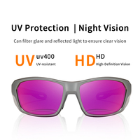   Lunettes de soleil polarisées pour le sport, protection UV400, lunettes de soleil pour la conduite en plein air, unisexes, légères, personnalisables
