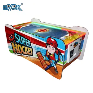 Münz betriebenes 2-Spieler-Wettkampfspiel Super Air Hockey Tischs piel automat für Kinder